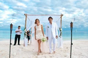 wedding on the beach